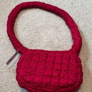 NWT‼️Wild Fable/TargetChic Red Woven Shoulder Bag